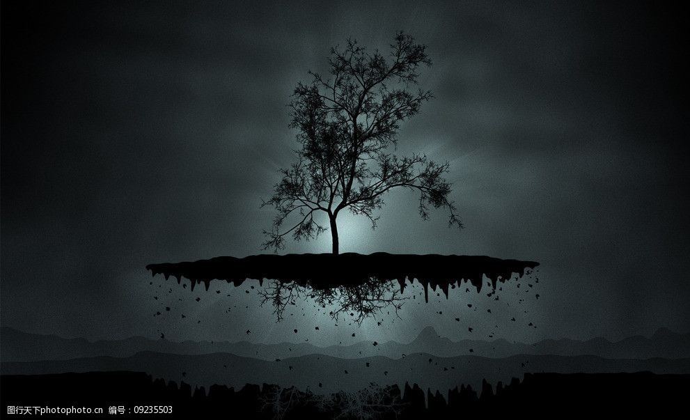 黑暗树图片