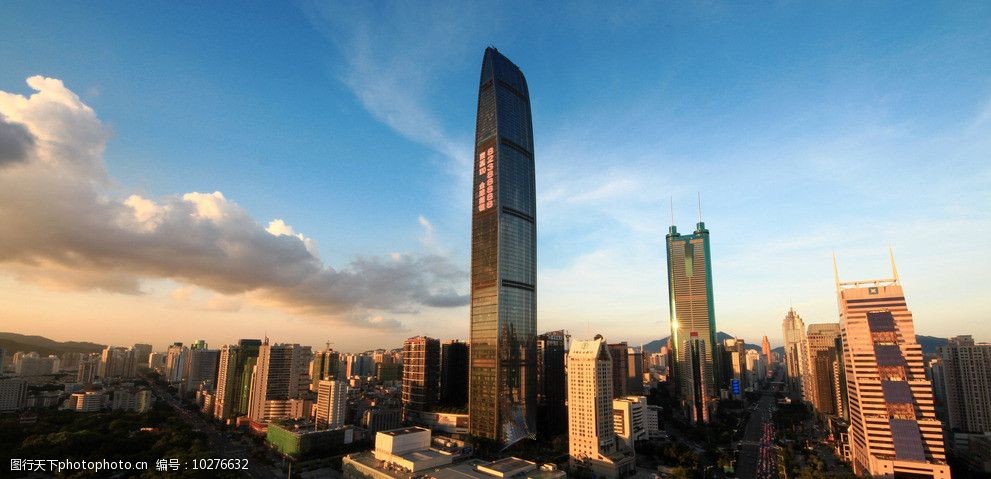关键词:深圳最高楼白天景色 深圳 京基100 城市风景 建筑景观 自然