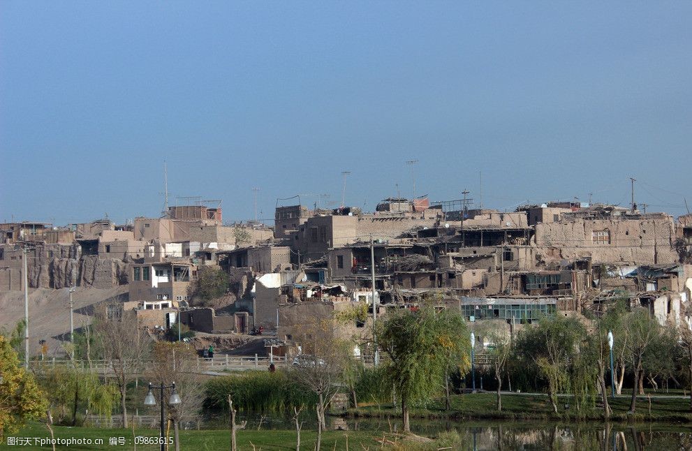 古城喀什噶尔图片
