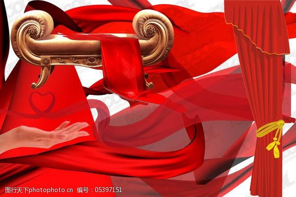 关键词:多款节日红旗素材免费下载 psd素材 红布 红色布帘 红色飘带