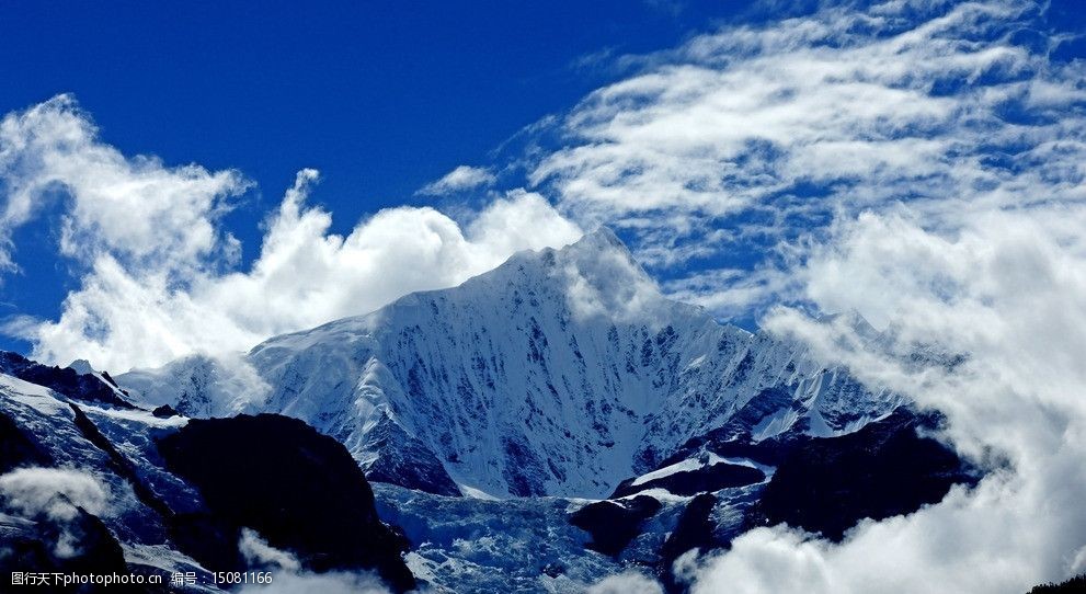 梅里雪山主峰图片图片-图行天下图库