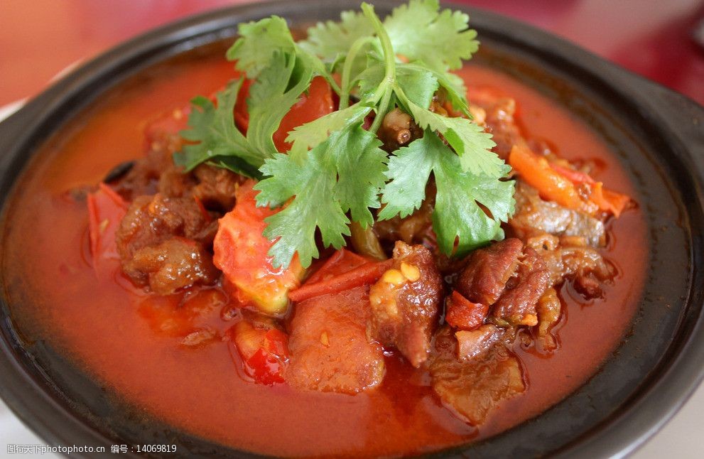 番茄牛腩煲图片