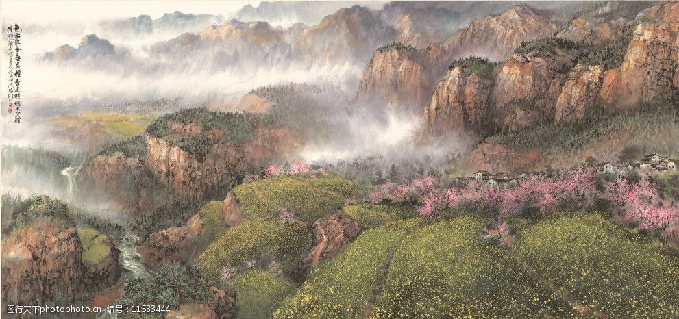 水墨风景画图片