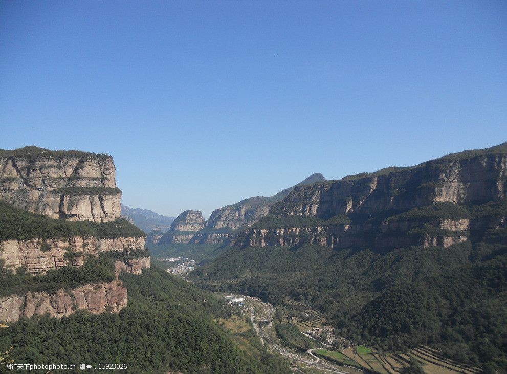 关键词:太行大峡谷 河南省林州市 太行山 峡谷 山水风景 自然景观