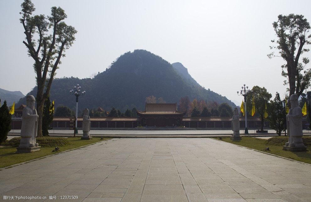 九嶷山舜帝陵图片