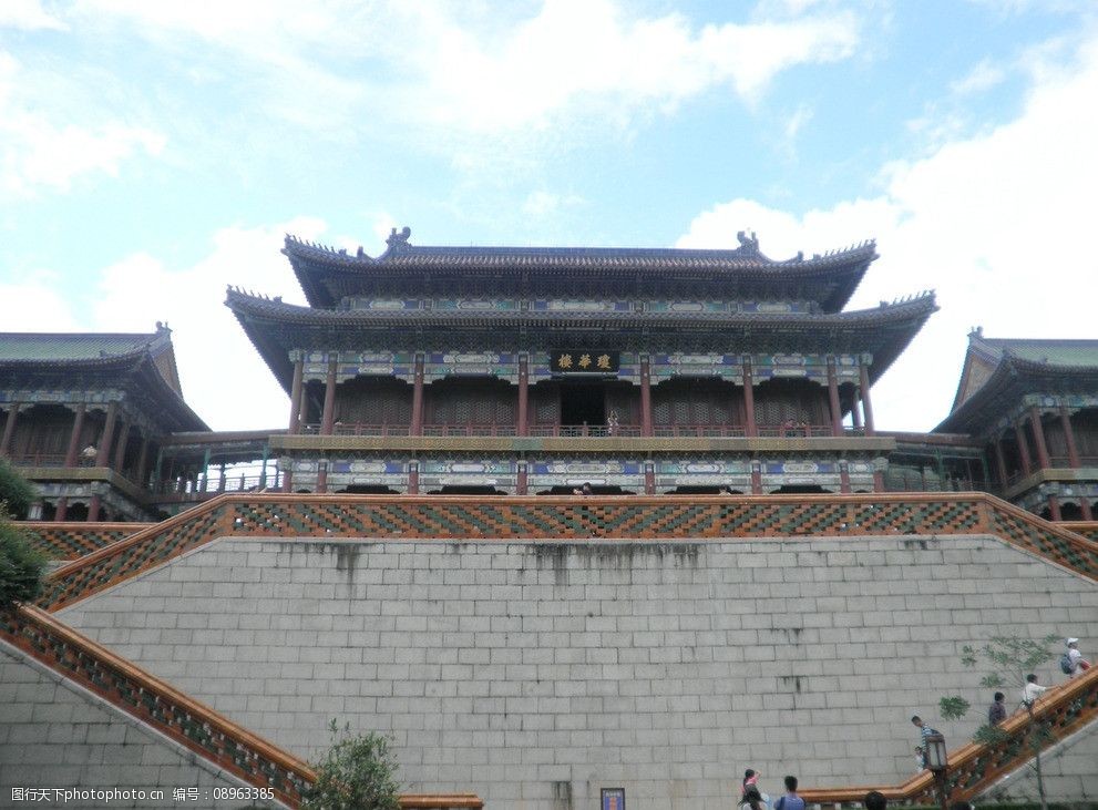 圆明园琼华楼图片