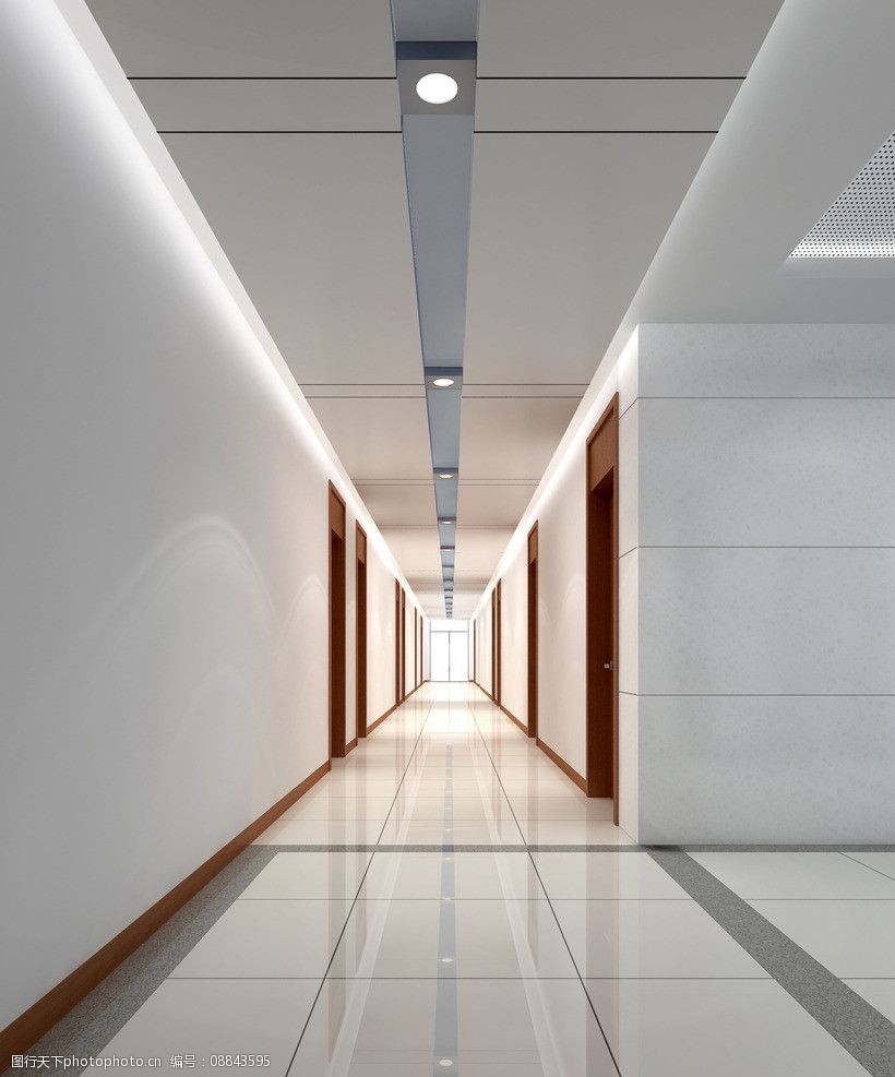 关键词:走道 办公楼 公共区 公共区域 走廊 连廊 办公设计 室内设计