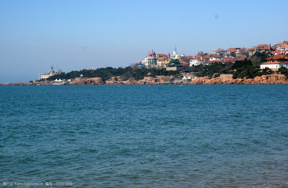 青岛海边风景图片