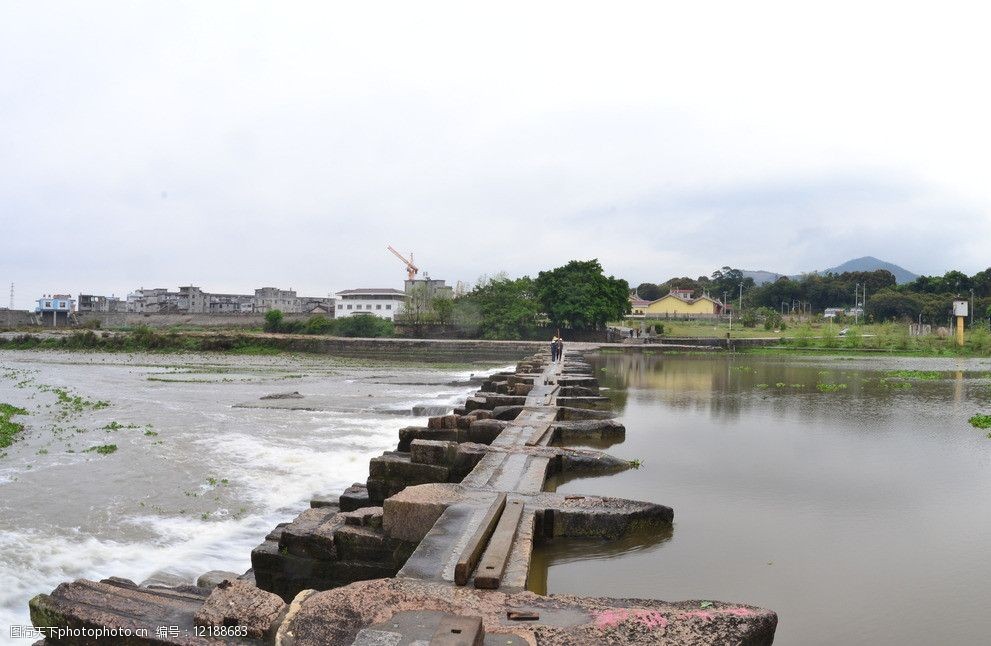 莆田木兰陂石坝图片