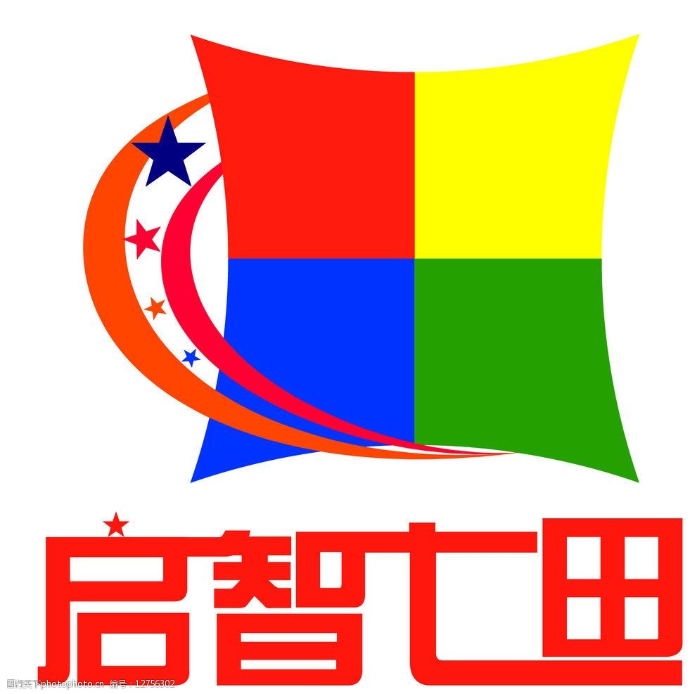 启智七田教育logo图片