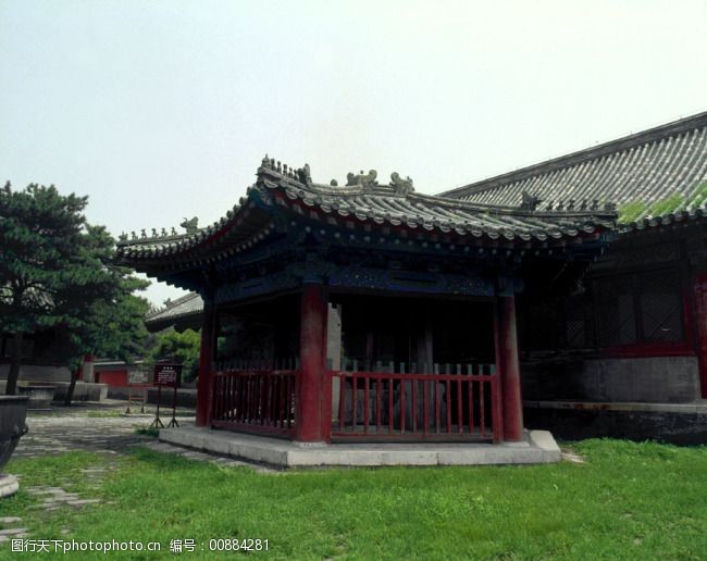 北京皇家园林明清建筑小亭子设计颐和园风景