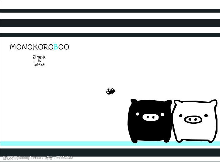 关键词:黑白猪 卡通 黑白 小猪 心 可爱 卡通设计 广告设计 矢量 cdr