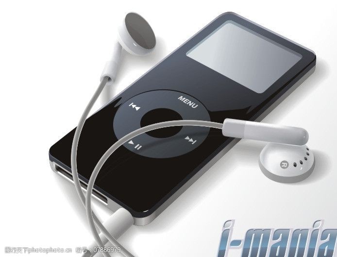 关键词:数码产品矢量图 耳机 ipod mp3 mp4 数码产品 电子产品 矢量图