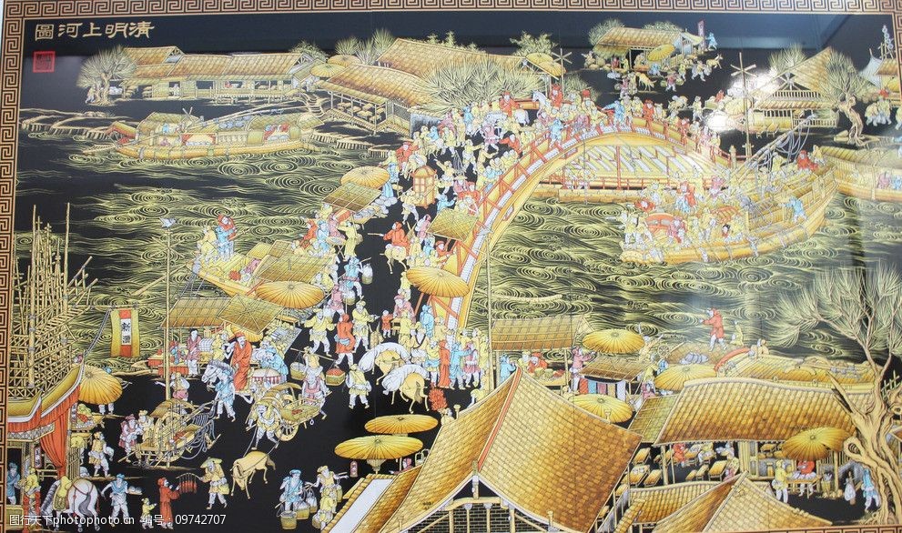 关键词:清明上河图 艺术 清明上河图画面 古代 艺术画 美术绘画 文化
