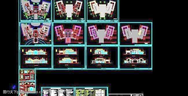 二层综合楼建筑工程设计图