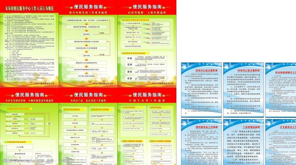 便民服务中心制度流程图片