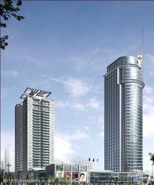 大厦效果图图片