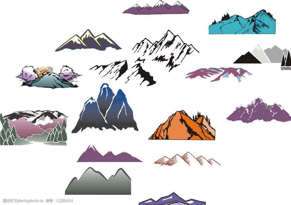 关键词:山 失量图 logo 水墨 中国风 古风 假山 其他设计 广告设计