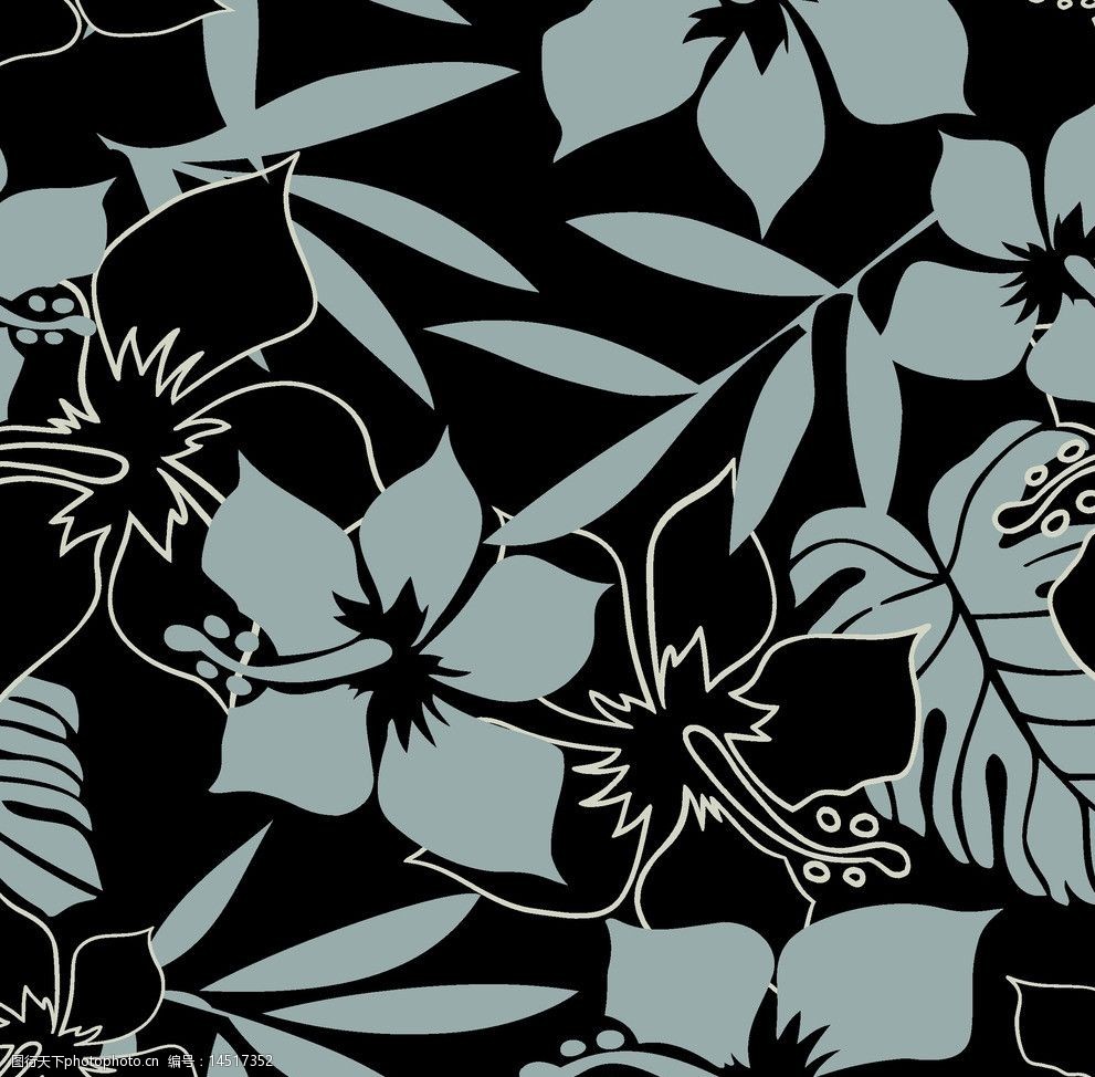 关键词:面料花纹 服装面料 底纹 植物纹 现代纹 墙纸 简约花卉 花边
