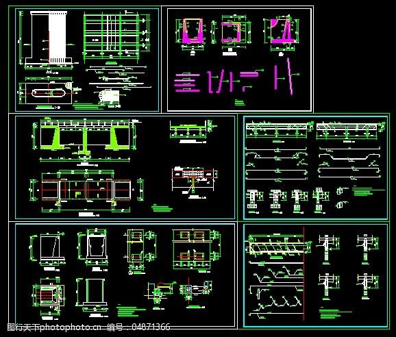 桥梁设计施工图纸