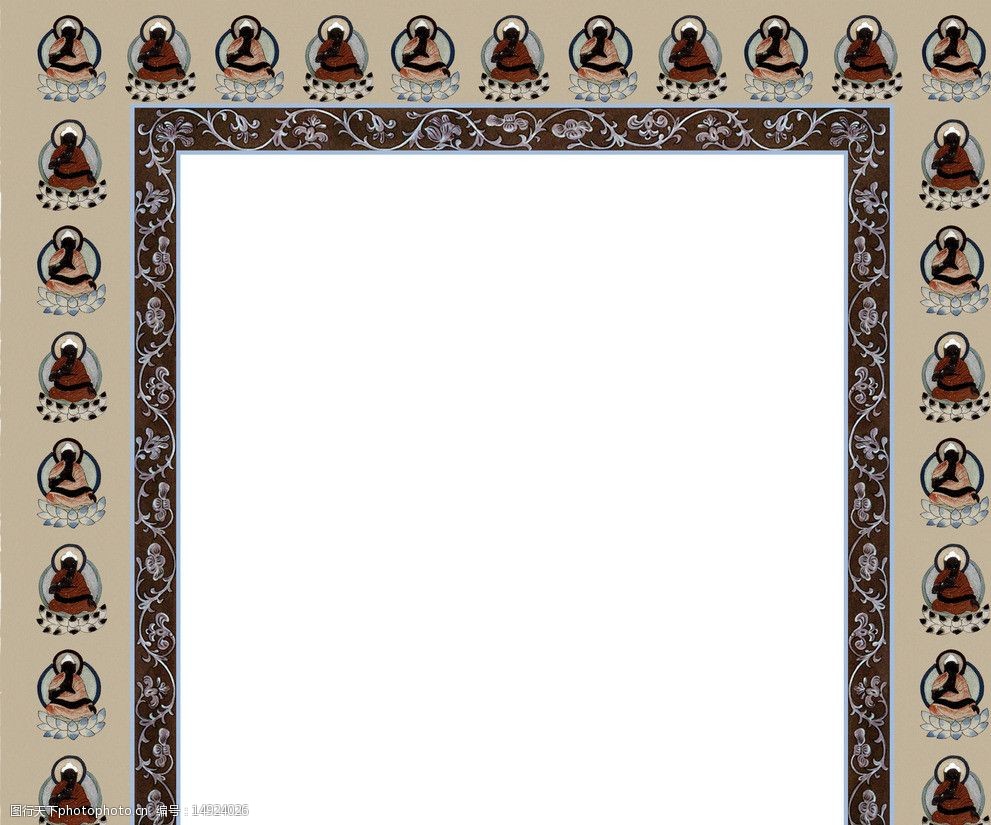 敦煌壁画装饰图片