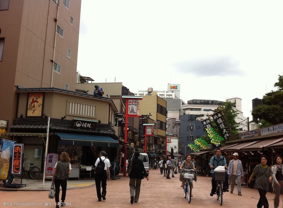 日本城市街道图片