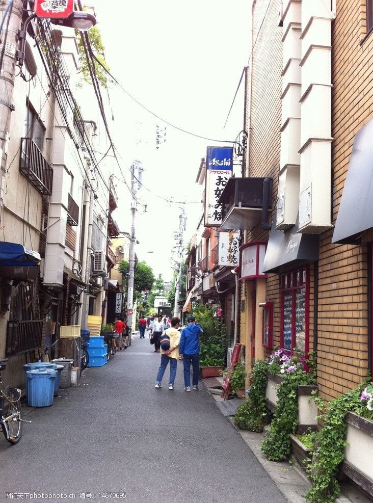 日本城市街道圖片