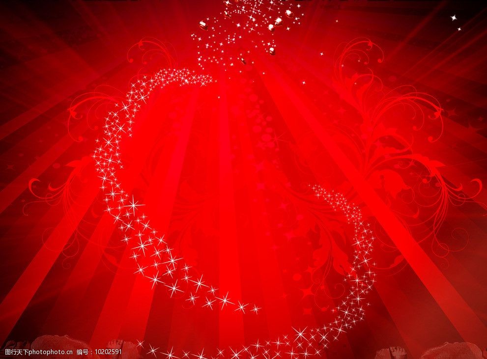 红色背景图片