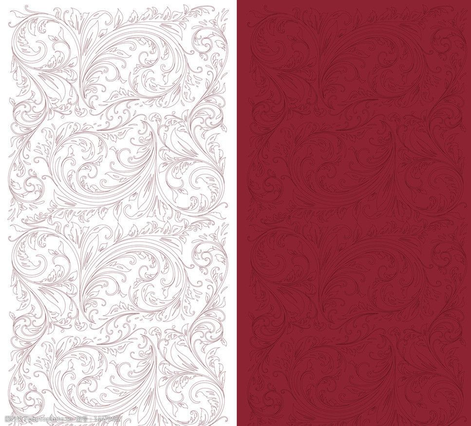 欧式底纹(原创)图片