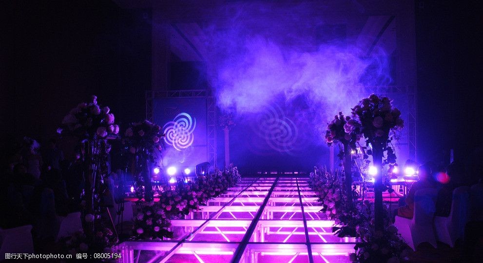 婚礼星光t台图片