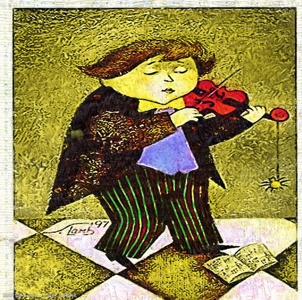 关键词:小提琴手 油画 装饰画 无框画 手绘 绘画 抽象画 小提琴 绘画
