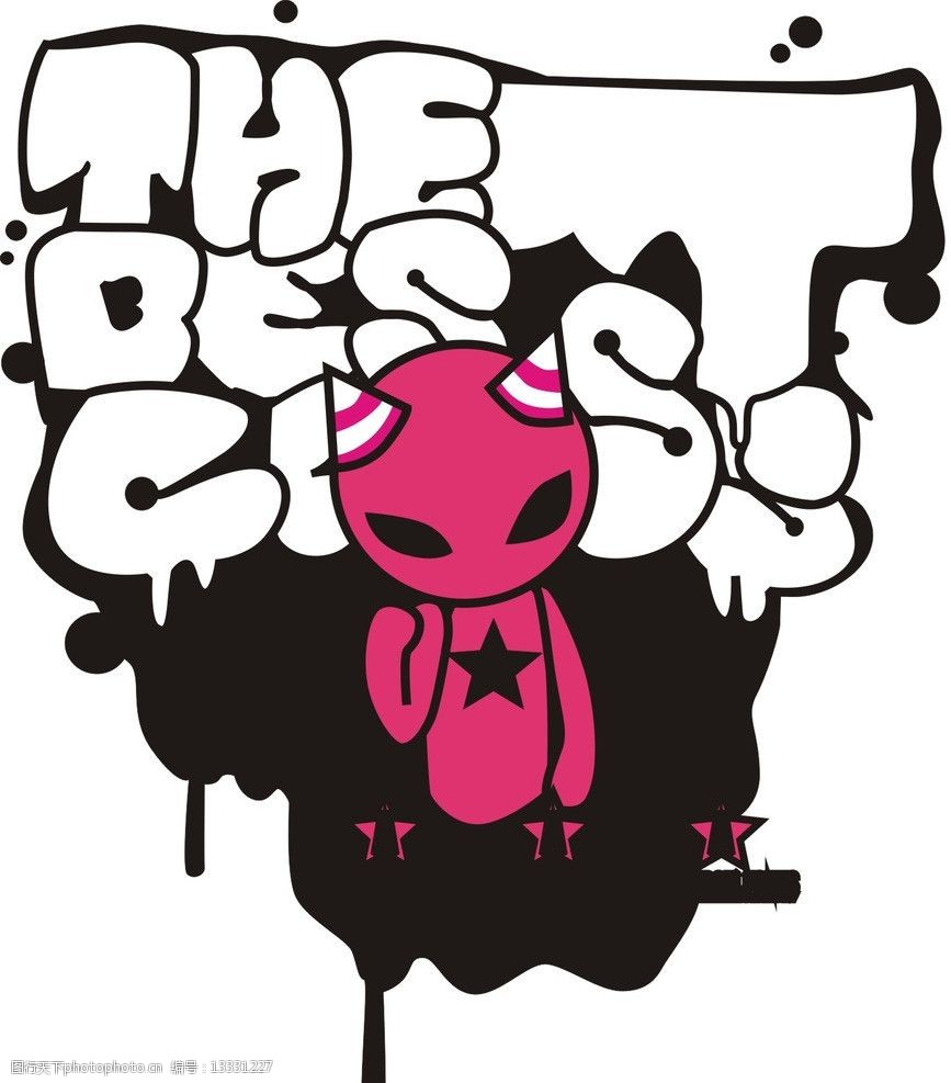 关键词:t恤图案 图案设计 logo设计 魔鬼 街头 涂鸦 图案标志 其他