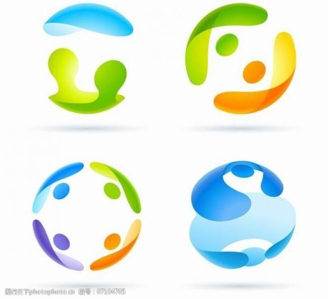 3d人形logo图片图片-图行天下图库