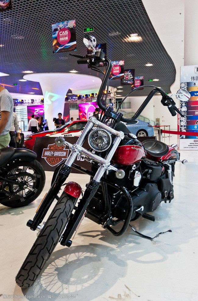 哈雷戴维森重型机车摩托车图片