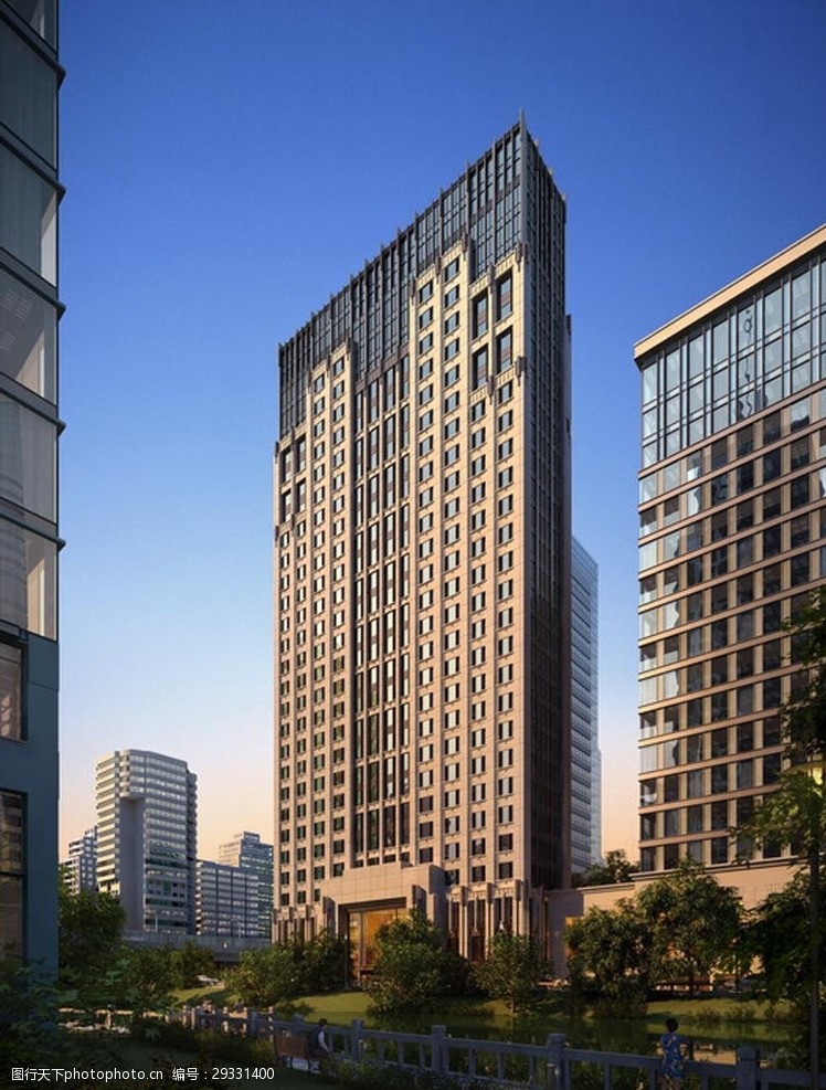 高档住宅公寓房产广告