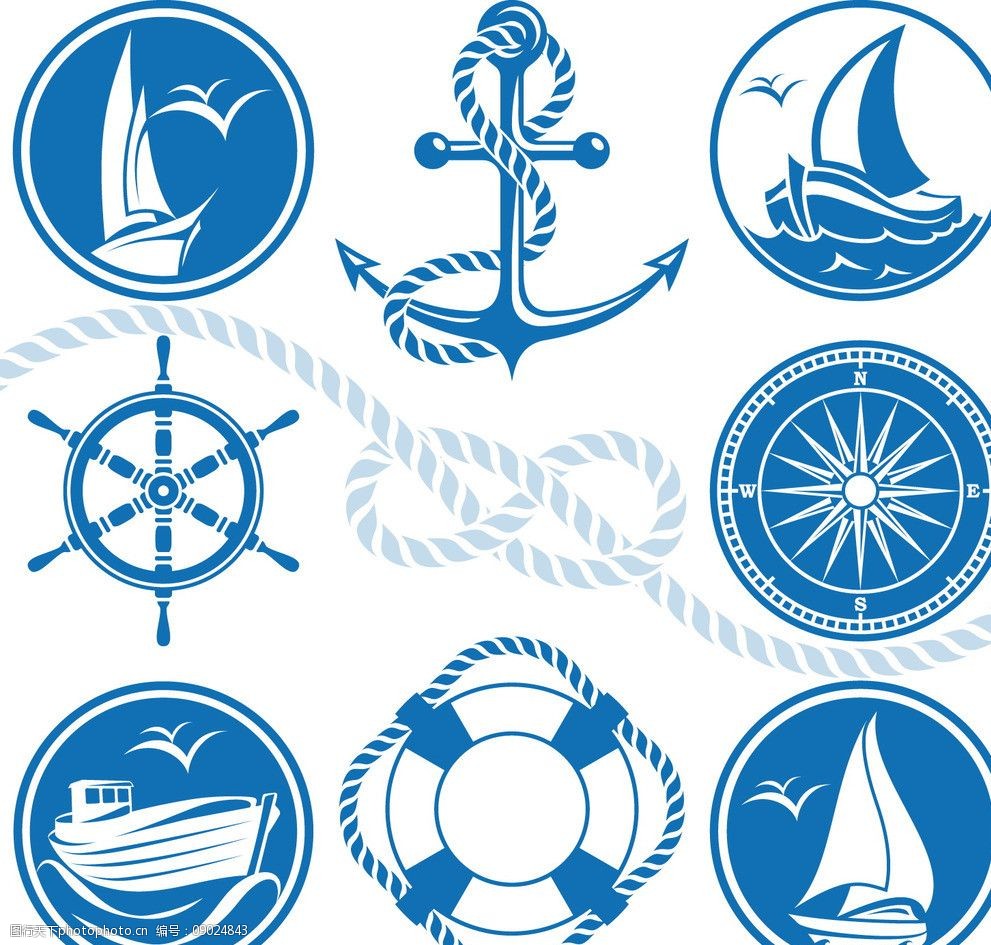 航海矢量图片