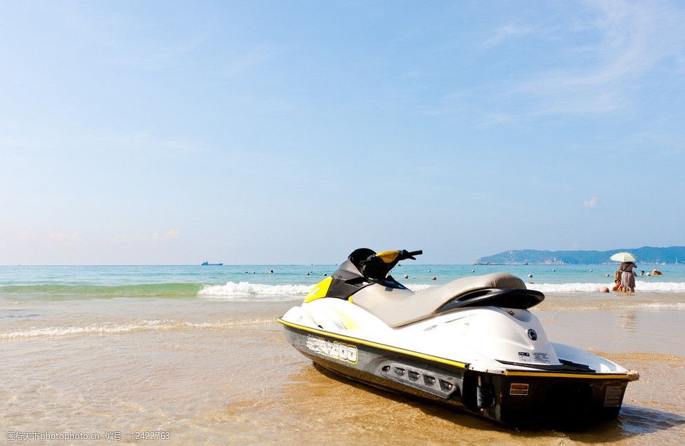 海南亚龙湾风景区摩托艇图片