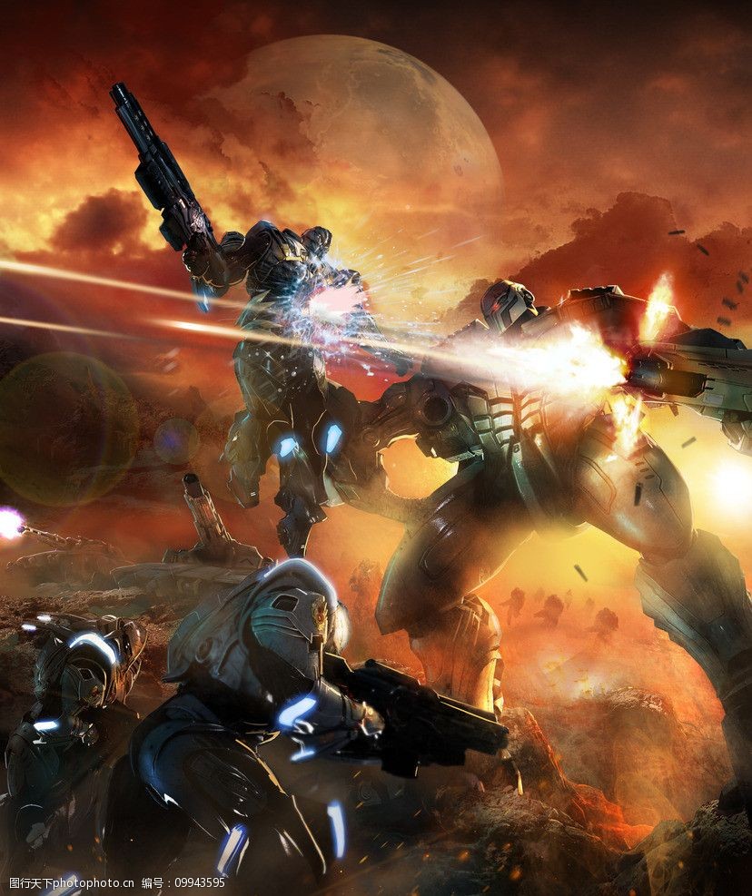 超清未来机器战士图片