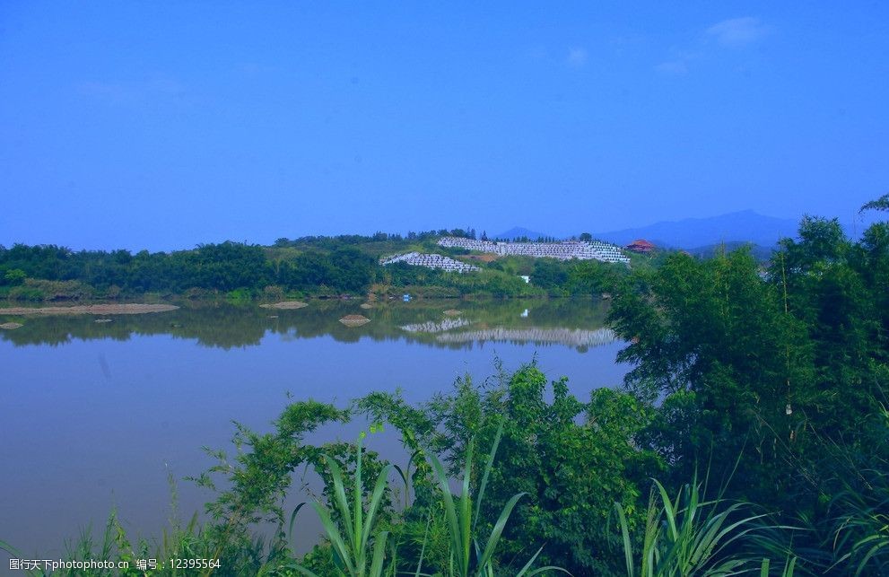 梅州山水梅江风光图片