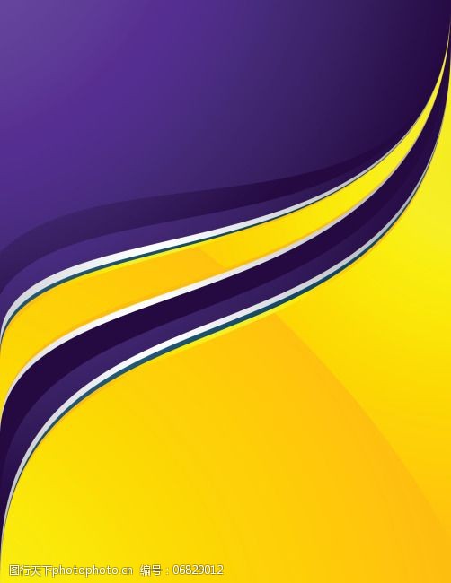 矢量动感潮流弧线背景素材