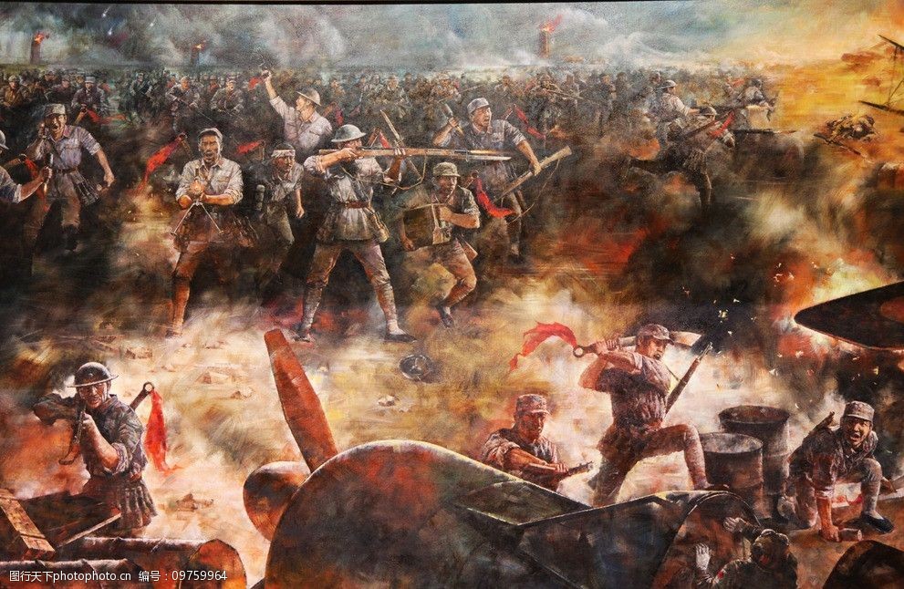 关键词:天津 新文化中心 油画 博物馆 抗战 美术绘画 文化艺术 摄影