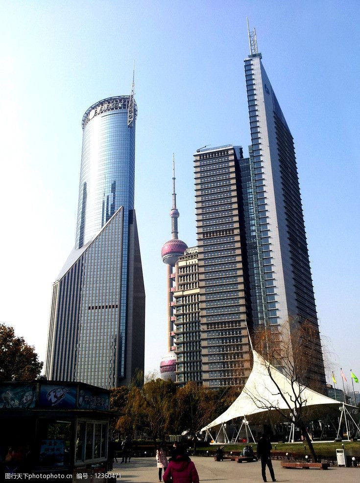 中银大厦高楼图片