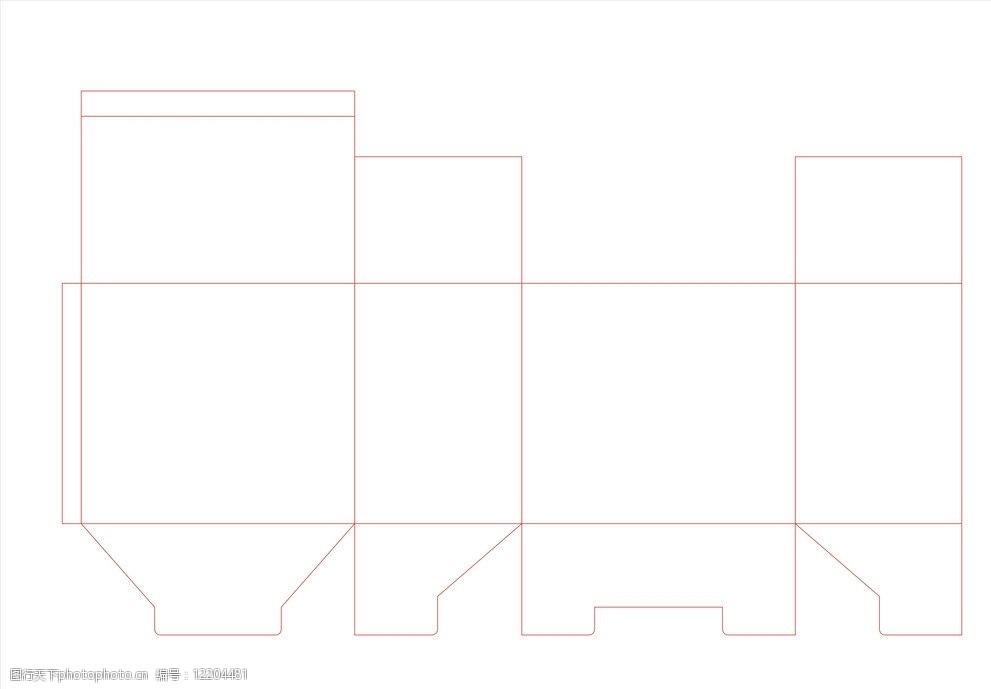 药盒小盒盒型图片
