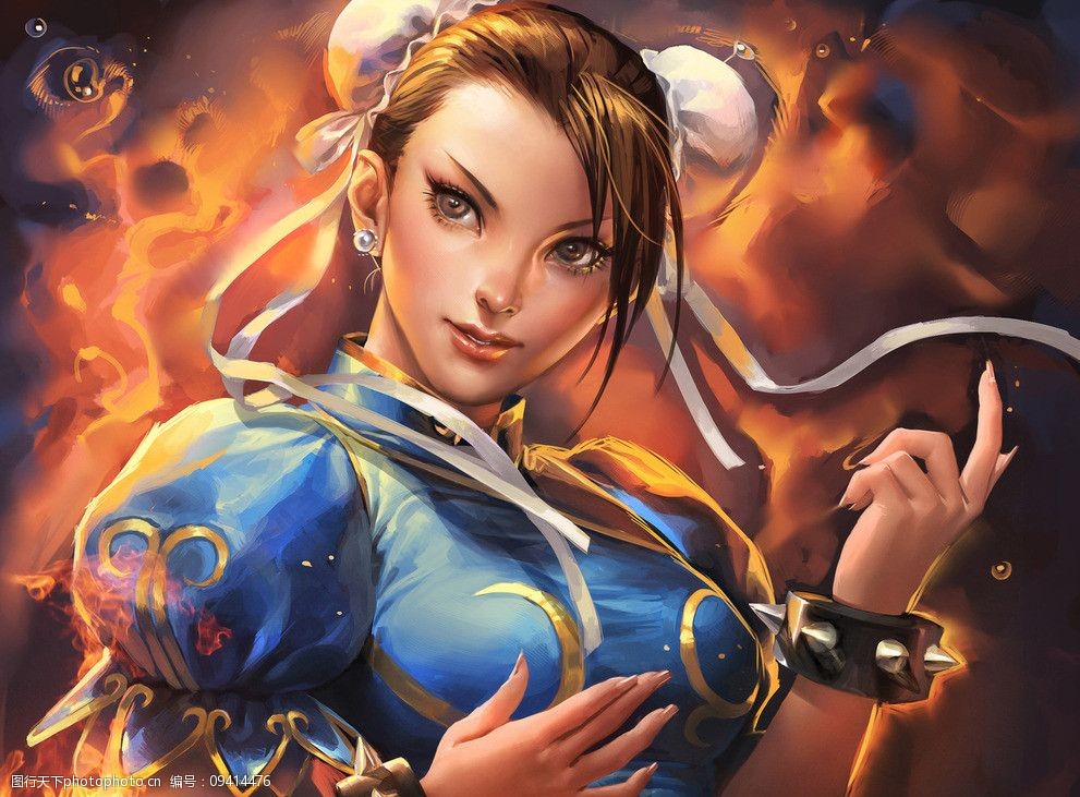 街霸之春丽图片