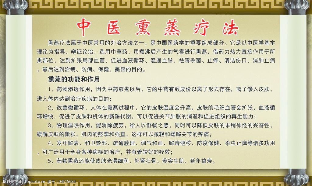 中医熏蒸疗法图片