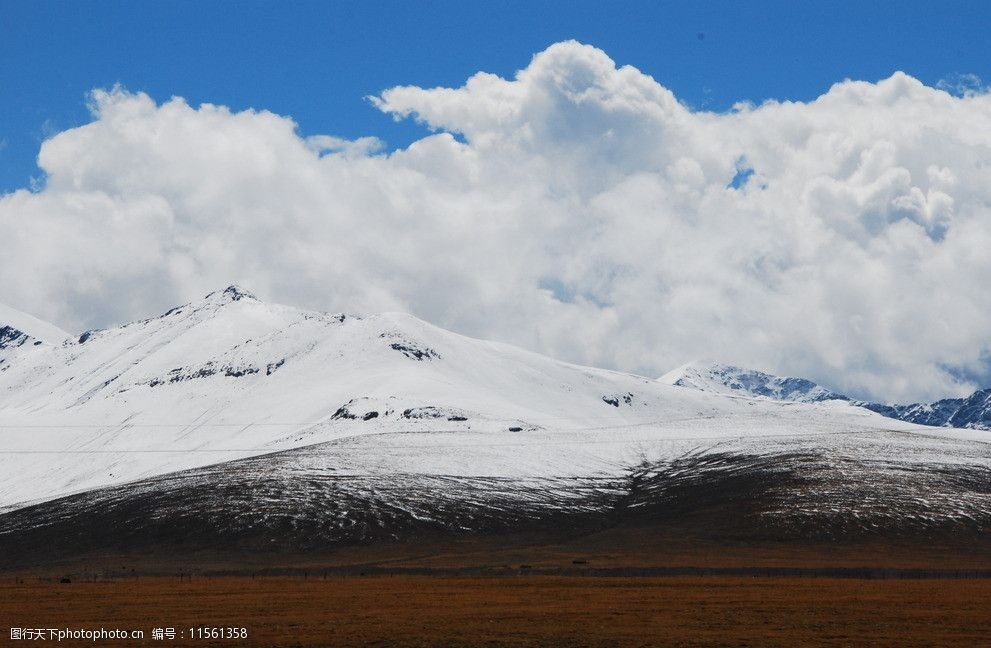 雪山風景圖片