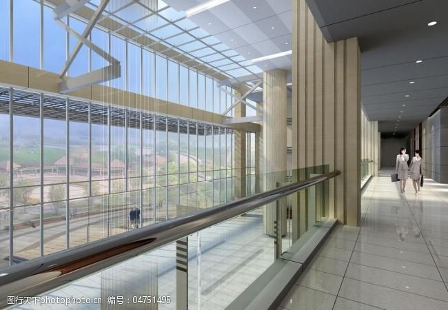 门厅办公楼门厅图片