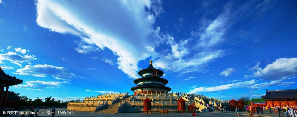 北京天坛公园全景图片图片