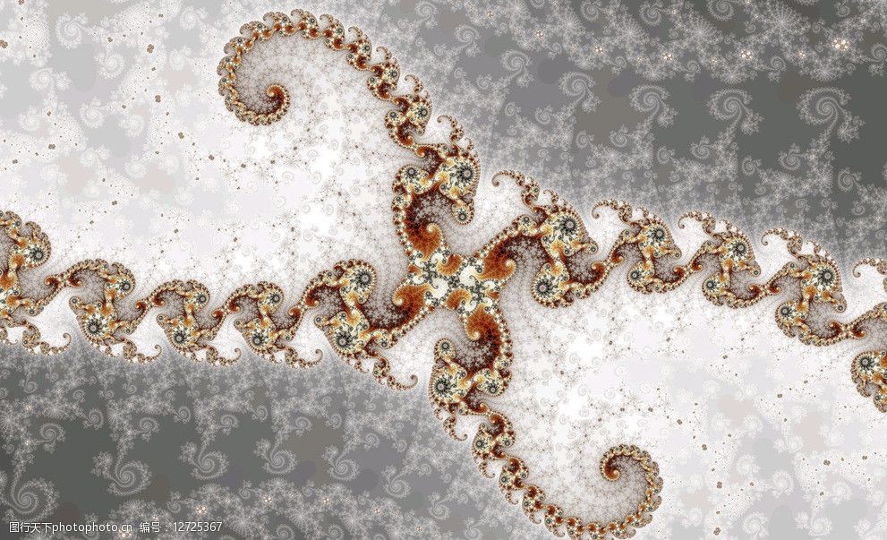 分型几何背景图片