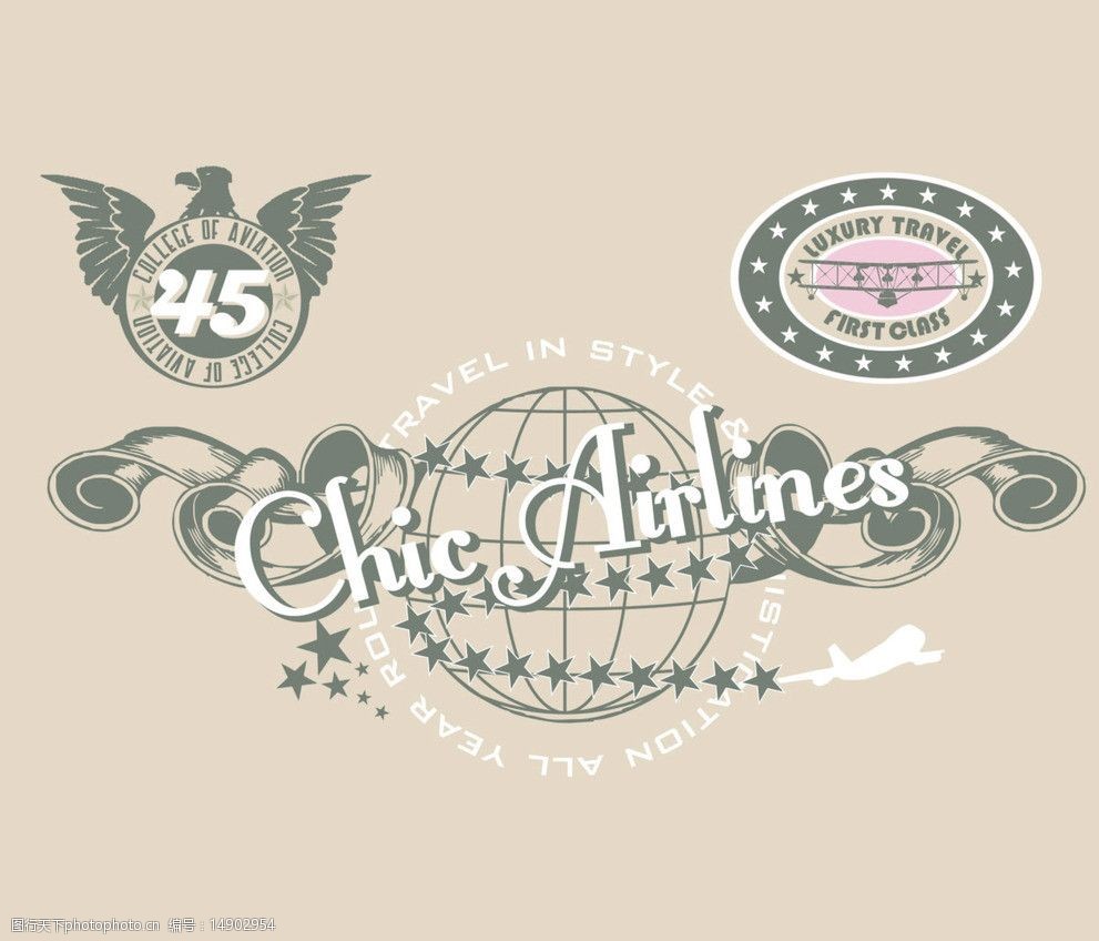 服装印花贴章图片图片-图行天下图库